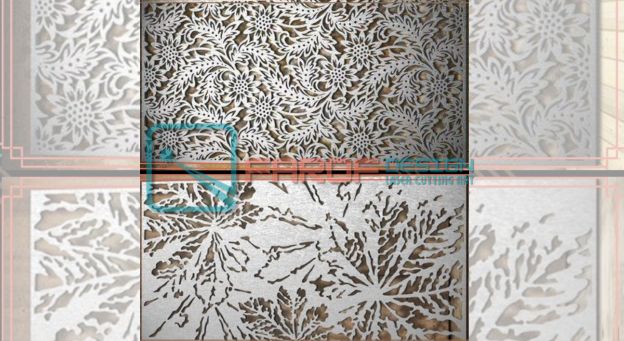Laser cutting plat besi presisi tinggi