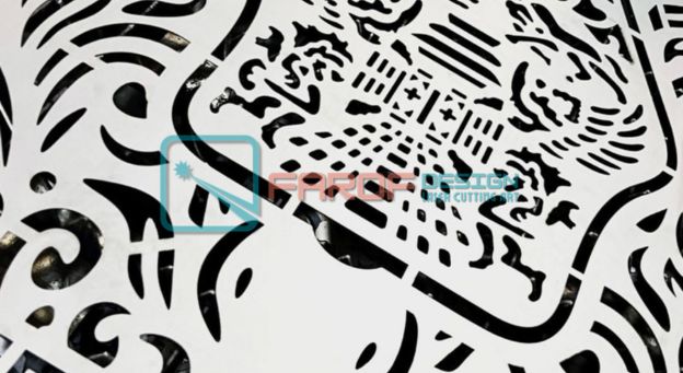 laser cutting plat besi stainless
